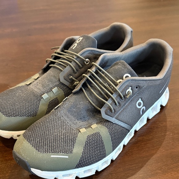 On cloud Running Men's green Athletic Shoes - Picture 5 of 7